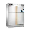 Gabinete de Desinfecção Comercial com Circulação de Ar Quente de Alta Temperatura Gabinete de Desinfecção de Aço Inoxidável Armário de Desinfecção por Infravermelho Distante para Cantinas e Restaurantes