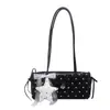 2026 Nova Bolsa Tendência de Luxo Fashionable Bolsa de Ombro Bolsa de Ombro Estilo Coreano de Nicho Bolsa Baguete Simples