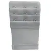 Hebilla Extensora Elástica de Alto Estiramiento para Sujetador Tres Filas Tres Hebillas Hebilla de Acero Inoxidable Hebilla Extensora para Ropa Interior Hebilla de Sujetador Botón Trasero