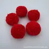 Pompones de cachemira de colores, pompones de hilo de 3 cm de grosor, accesorios para ropa y bolsos, bolas de felpa de poliéster y acrílico