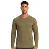 Camiseta respirável de manga longa personalizada para homens, camiseta esportiva casual de manga longa personalizada para homens, personalização de camiseta esportiva para atividades ao ar livre