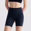 Pantalones de yoga de tres cuartos sin costuras incómodas para mujer, verano, tacto nude, adelgazantes, de cintura alta, levanta glúteos, estilo corto, para correr y fitness