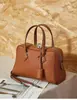 Bolso de Mano Boston de Cuero Genuino para Mujer Modelo Nuevo 2026 Piel de Vaca de Primera Capa Regalo para Mamá Bolso Cruzado de Hombro de Lujo Ligero Bolso de Mujer