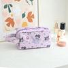 Nueva Bolsa de Cosméticos Portátil de Gran Capacidad Kulomi Snoopy Conveniente para Viajes Bolsa de Almacenamiento Impermeable Estuche para Lápices de Estudiante