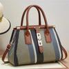 Bolsas da Moda Europeia e Americana para Mulheres 2024 Inverno Nova Grande Capacidade Ombro Único Transversal Bolsas Femininas São Modernas e Versáteis