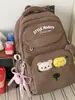 Mochila transfronteriza 2026 estilo nuevo para estudiantes de secundaria y preparatoria, diseño simple, gran capacidad, mochila casual, unisex, adecuada para ir al trabajo