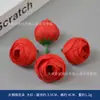 Flores Artificiais Flor Vermelha para Celebrações de Festivais, Arranjos de Casamento, Flores de Seda, Adereços de Dança de Ópera, Decoração de Caixa de Presente