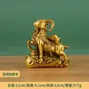 Cornucópia de Latão Ovelhas Ornamentos Cobre Ruyi Lingote Ovelha do Zodíaco Decoração para Casa e Escritório Ornamentos de Presente