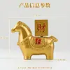 Hazte Rico Inmediatamente Gabinete de Vino Adornos de Latón Entrada de Sala de Estar Decoraciones para Mueble de TV Escritorio de Oficina Adornos del Caballo del Zodiaco