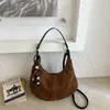 Elegante Bolso de Hombro Único Xiaomi Chic 2026 Otoño Nuevo Bolso Retro Bajo el Brazo para Mujer Simple Gran Capacidad para el Trabajo Bolso Dumpling