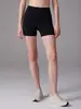 Directo del fabricante: Shorts deportivos de verano de cintura alta, que levantan los glúteos y controlan el abdomen para mujer, talla grande, pantalones elásticos para yoga y ciclismo