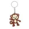 Llavero de Goma Suave de PVC de Dibujos Animados, Venta Caliente Transfronteriza, Recuerdos para Fiestas Infantiles, Regalos Navideños, Venta al por Mayor Directamente del Fabricante