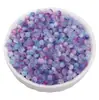 Kit de Materiais de Alta Qualidade para Acessórios de Joias de Pulseira e Colar DIY Feitos à Mão, Miçangas de Vidro para Sementes, Miçangas Olho de Gato Bicolor