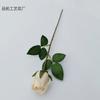 Simulación capullo de rosa de un solo amante flor de boda hilera de flores para llevar flor sala de estar hogar decoración arreglo floral arte floral de hotel