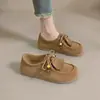 Otoño 2025 Suela Suave Cómodos Zapatos Canguro Retro Birkenstock Moda Femenina Populares Mocasines Slip-On