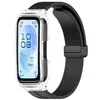 Adequado para Huawei Band 11 Carcaça Oca Fivela Dobrável Pulseira de Silicone Capa Protetora Huawei Band 11 Pulseira Anti-Queda