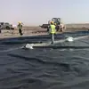 Geomembrana de HDPE para granjas, membrana anti-filtraciones especializada para fosas sépticas, estanques de sedimentación, granjas porcinas, embalses y fosas de aguas residuales