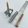 Soporte para Gabinete de Pared y TV, Campana Extractora, Tubo de Plástico de Expansión Pequeño en Forma de Pez Amarillo, Tubo de Expansión de Cuatro Lados, Tapón de Goma