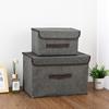 Caja de Almacenamiento Plegable para Ropa Interior de Tela No Tejida, Medias, Colchas, Caja de Almacenamiento a Prueba de Polvo, Bolsa para Empacar Mudanzas del Hogar