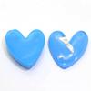 Corazón plano de resina con brillo DIY estuche de papelería funda para teléfono móvil belleza accesorios para el cabello hechos a mano para niños accesorios de goma