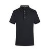 Nueva Camisa Polo de Algodón Seda de Hielo Lisa con Solapa Elegante Camiseta de Verano Ropa de Trabajo Personalizada Camisa Publicitaria con Logotipo Imprimible