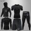 Roupa Esportiva Transfronteiriça Roupa de Treino Roupa de Secagem Rápida Outono e Inverno Ao Ar Livre Corrida Matinal Atletismo Ciclismo Corrida Roupa de Fitness