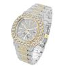 Reloj MISSFOX transfronterizo Baida moda lleno de diamantes hip hop estrellado luminoso reloj de cuarzo para hombre