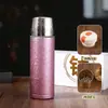 Copo isolado a vácuo de aço inoxidável com revestimento de titânio de camada dupla em caixa de presente, copo de água prático e estiloso para eventos de negócios e de escritório