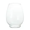 Jarrón de Vidrio Huevo de Dragón Hidropónico Transparente Plantas Verdes Arreglo Floral Jarrón Recipiente Decoración de Sala de Estar Acuario Estilo Vintage