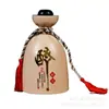 Botella de Vino de Cerámica de Jingdezhen Tarro de Vino Paquete de 0.5 kg 0.5 kg Botellas de Vino Creativas Juego de Cristalería para Vino Decoración de Botella de Licor