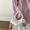 Bolso Plegado Estilo Dulce para Mujer 2026 Nuevo Bolso de Hombro de Primavera de Moda Popular Exquisito Bolso Cruzado Nube
