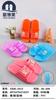 Suministros del Fabricante Pantuflas de Dibujos Animados para Baño, Pantuflas de Plástico con Suela Suave para Exteriores, Pantuflas Planas de Verano para Mujer