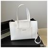 Bolsa feminina de verão 2024, estilo ocidental, grande capacidade, simples e atmosférica, bolsa feminina, bolsa de ombro feminina elegante e casual, bolsa tote
