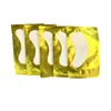 Novo Produto Transfronteiriço Cílios Enxertados Ultra-Brancos Patch para Olhos Gaxeta de Isolamento de Cílios Patch de Hidrogel para Cílios Inferiores