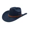 Aliexpress Amazon Chapéu de Aba Larga Masculino e Feminino Chapéu de Cowboy Camurça Macia Chapéu de Cavaleiro Chapéu de Jazz Aba de 9cm