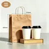 Sacos de papel kraft, disponíveis em estoque, com material reforçado, personalizáveis para viagem, armazenamento e embalagem de presentes, e com opções de impressão de logotipo