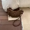 Bolsos Casuales de Nicho para Mujer 2025 Invierno Nuevo Elegante Bolso de Hombro y Axila Femenino Bolso de Mano de Moda Bolso Dumpling