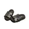 Pantuflas peludas de suela gruesa estilo francés para mujer, nuevo modelo otoño e invierno 2026, pantuflas de algodón de felpa de alta gama, modernas, para el hogar y exteriores