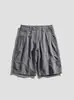 Pantalones Casuales Sueltos de Cinco Puntos para Hombre de Verano Marca de Moda Mismo Estilo Pantalones Cortos Retro para Adolescentes Nueva Ropa Transfronteriza para Hombre Primavera y Verano