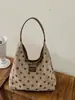 Bolso grande de ante estilo coreano con lunares para mujer, nuevo bolso de hombro tipo tote para principios de otoño 2026, bolso de viaje para madre e hija, bolso de uso diario