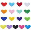 Bordado por Computadora Estilo Nuevo Multicolor Estrella de Cinco Puntas Corazón Parche de Tela Bordado Diario Libro Ropa Zapatos Sombreros Parche Hecho a Mano DIY