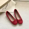 Zapato Individual de 3 cm con Combinación de Colores, Aumento Oculto de Altura, Lazo Elegante, Nuevos Zapatos Mary Jane de Terciopelo Dopamina Primavera 2026