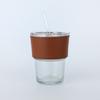 Taza de paja de gran capacidad estilo ins, taza de bambú, taza de agua potable para el hogar, taza de café, taza de regalo para bebida de leche