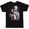 Camiseta holgada japonesa Naruto Naruto comercio exterior nicho retro anime clásico para hombre