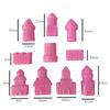 Herramientas de color barro traje de arcilla ultraligera niños juguete espacial molde de castillo de arena diy hecho a mano traje de jardín de infantes