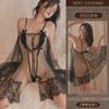 Ropa Interior Sexual Yiyo Sexy Malla Perspectiva Traje de Una Pieza Encaje Caliente Tentación Talla Grande Uniforme Camisón 8452