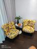 Tela Americana Silla Moderna para Dormitorio Balcón Sala de Estar Sofá Perezoso Silla de Ocio para Estancia en Casa Silla Sofá Individual de Celebridad de Internet