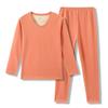 Ropa Interior Térmica de Terciopelo Alemán para Otoño e Invierno HD Traje para Hombre y Mujer Cuello Redondo Cara Abrigada Ropa de Otoño Pantalones de Otoño T9907 Gaobao Protección contra el Frío