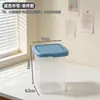 Pote de armazenamento transparente BNBST com tampa para sala de chá, armazenamento de xícaras de café, pote de armazenamento para organização e classificação de itens diversos domésticos