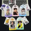 Fundas de PVC para tarjetas con temática de TXT de animales lindos para organizar álbumes de idols protectores de tarjetas pequeñas de 3 pulgadas